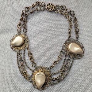 Adele Simpson (Unsigned) 1940s Pearl Necklace